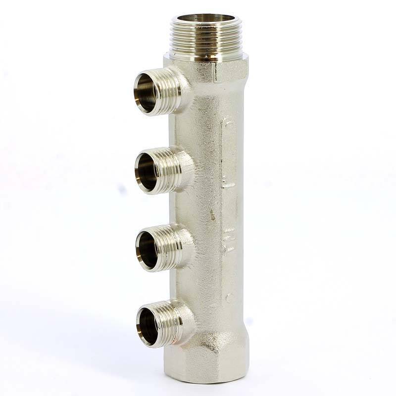 Коллектор Tiemme 1910 1 НВ 4 выхода 1/2 Н 36 мм 1910031