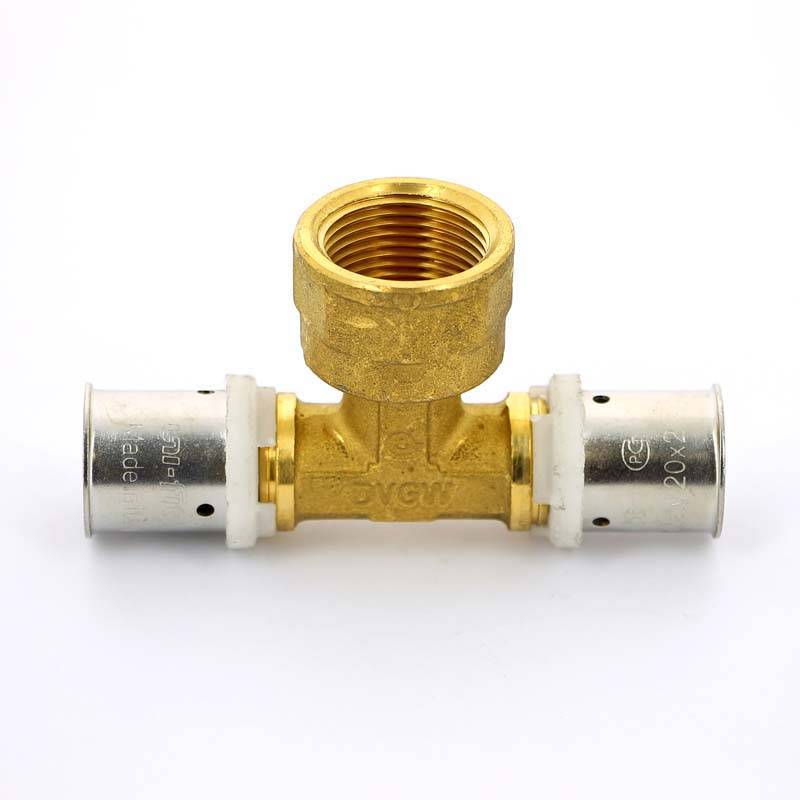 Тройник пресс Uni-Fitt 20х3/4х20 707G7370