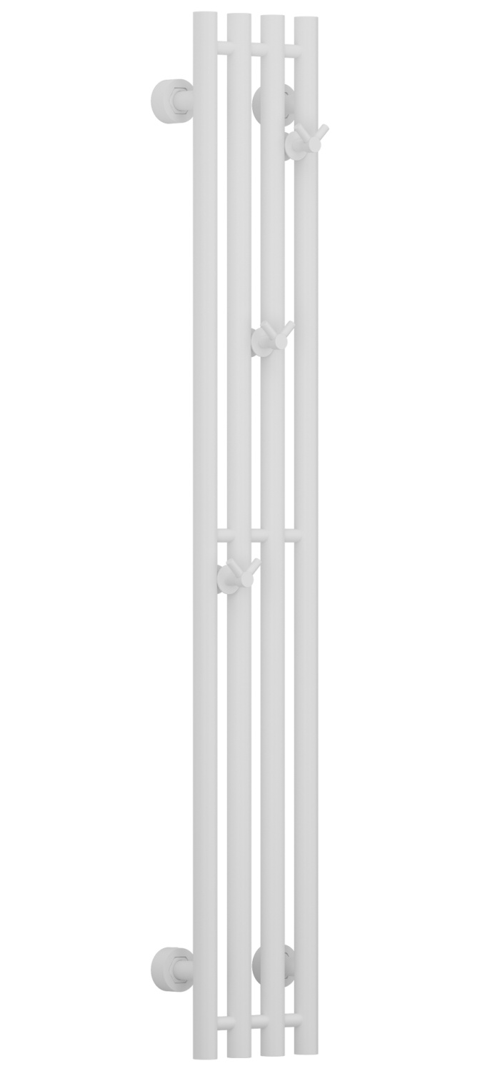 Полотенцесушитель водяной Сунержа Кантата PRO 200x1200 мм белый матовый 30-0446-1215