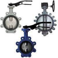 Затвор дисковый поворотный Hogert R59FL DN 125 с проушинами R59FLX012