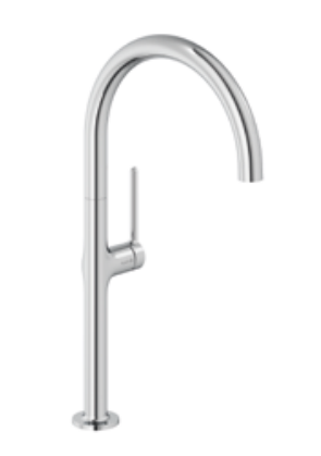 Смеситель для кухни Kludi REEF однорычажный никель брашированный 50803N575