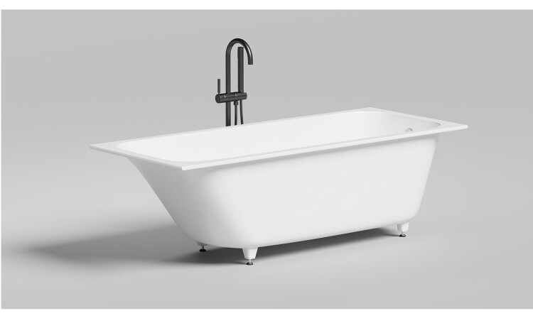 Ванна Salini Orlanda 1700x700x600 мм белый глянцевый 102011G