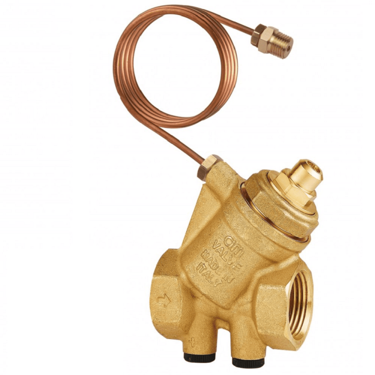 Регулятор перепада давления MVI BL.560.04 1/2 5-30 кПа без рукоятки и измерительных ниппелей BL56004