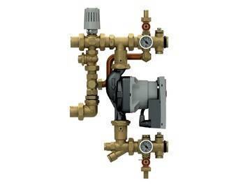 Смесительный узел Giacomini 1 без насоса R557RY043