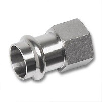 Муфта переходная Sanha NiroSan 15 мм x 3/4 ВР 69270G1534