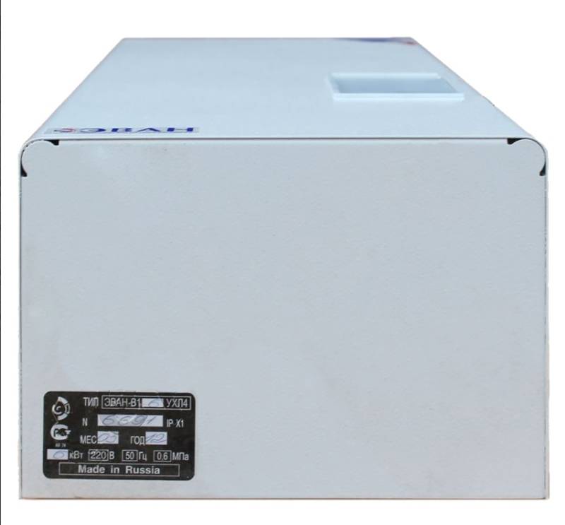 Водонагреватель электрический проточный ЭВАН В1-9 9 кВт 380 В 13155