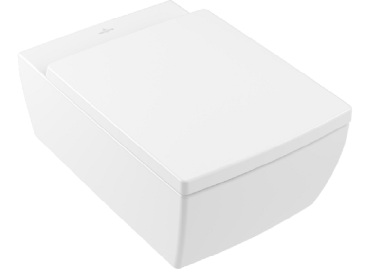 Унитаз подвесной Villeroy & Boch Memento 2.0 375x560 мм CeramicPlus альпийский белый 4633R0R1