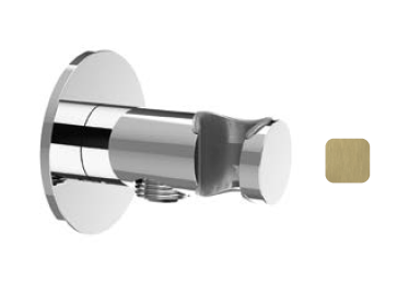 Шланговое подсоединение Almar Showers Accessories High Brass Brushed PVD E095037HB