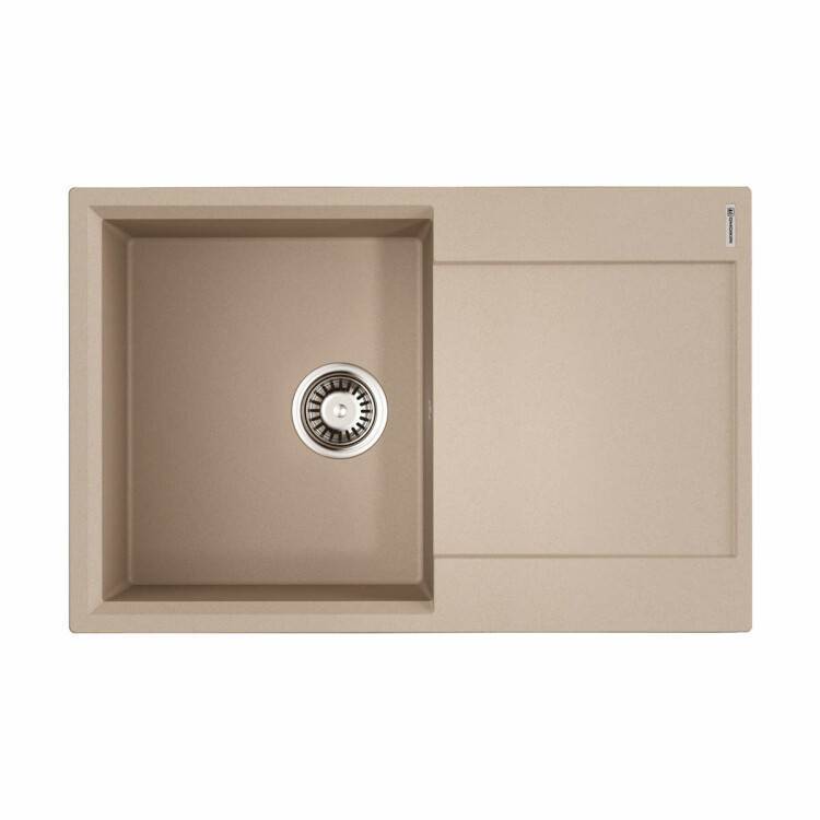 Мойка кухонная OMOIKIRI Daisen 78-BE бежевый 780x510x210 мм 6 отверстий 4993418