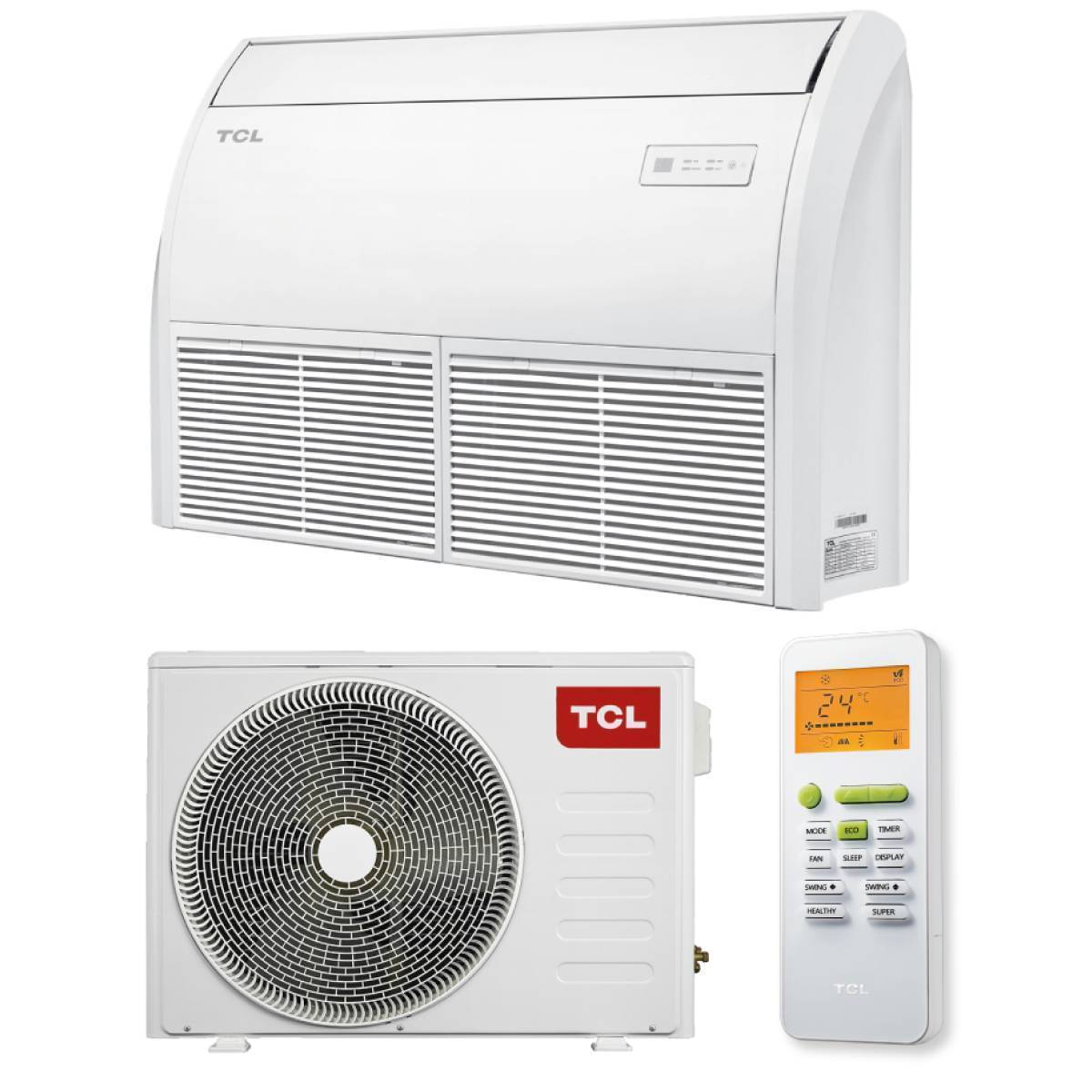 Напольно-потолочный кондиционер TCL TUB-18HRIA/TOU-18HINA инверторный TUB-18HRIA/TOU-18HINA