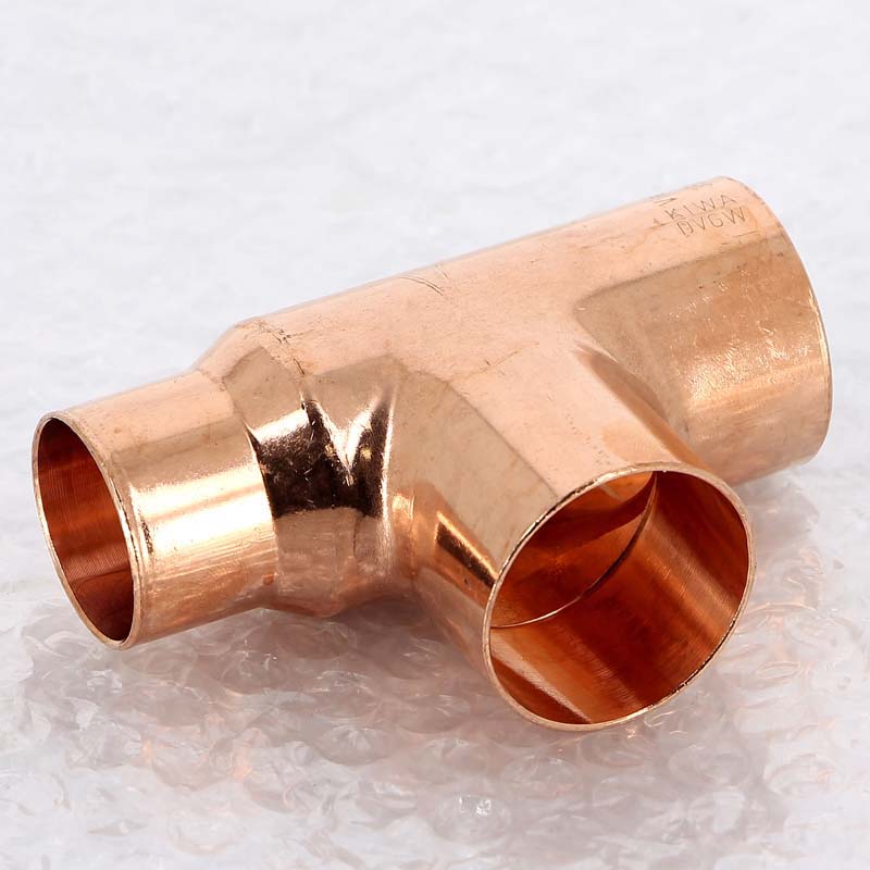 Тройник медный Viega под пайку 35х35х28 мм 117580