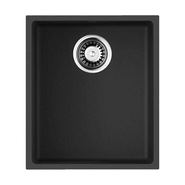 Кухонная мойка Omoikiri Bosen 38-U-BL Tetogranit 38x44 см черный 4993157
