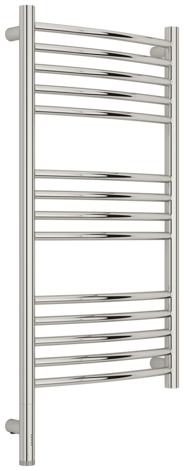 Полотенцесушитель электрический Сунержа Богема 3.1 выгнутая 40х80 см левое подключение без покрытия 00-6002-8040