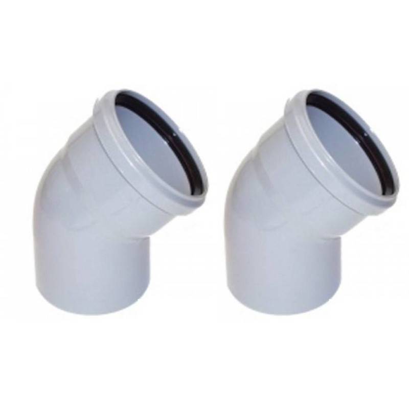 Колено 45° De Dietrich комплект 2 шт 84887630