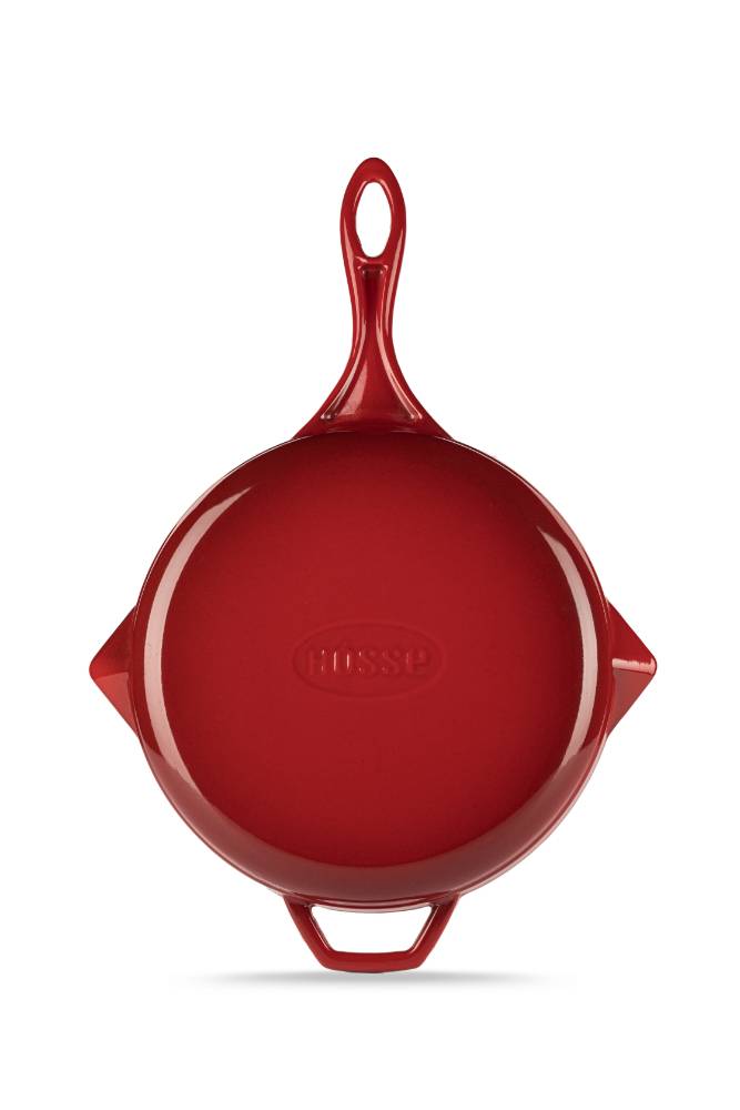 Сковорода-гриль чугунная Hosseven HS Y GTV 28 RED 28 см А755528