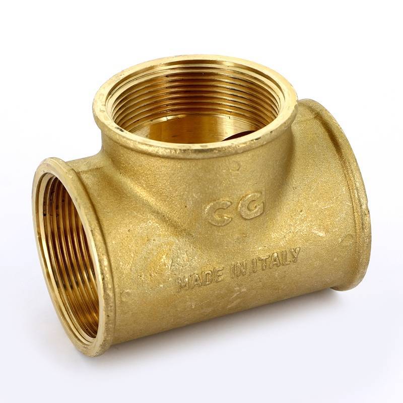 Тройник латунный Uni-Fitt 2 ВР 615G7770