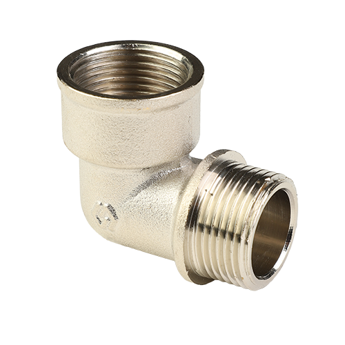 Угольник с ребордой MVI 3/4 ВН латунь никелированная ABF.535.05