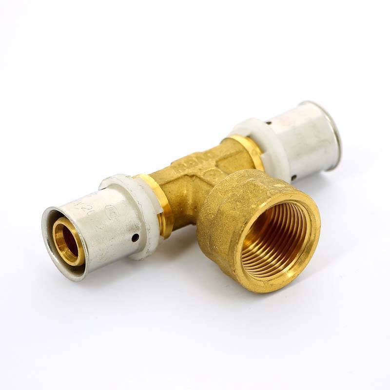 Тройник пресс Uni-Fitt 20х3/4х20 707G7370