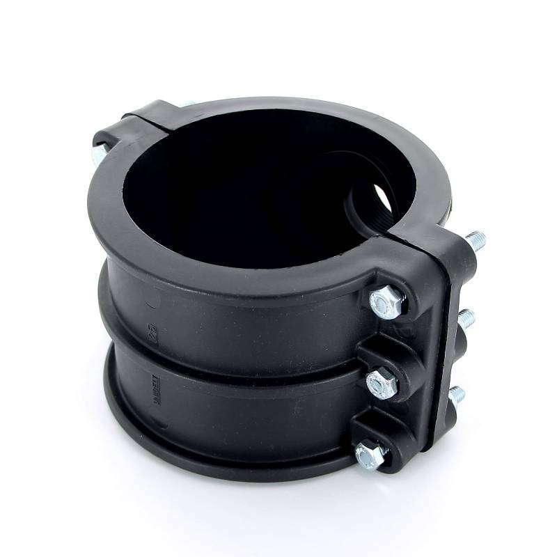 Седловая врезка Unidelta 125х1 1/4 4 болта для труб ПНД 1019125005