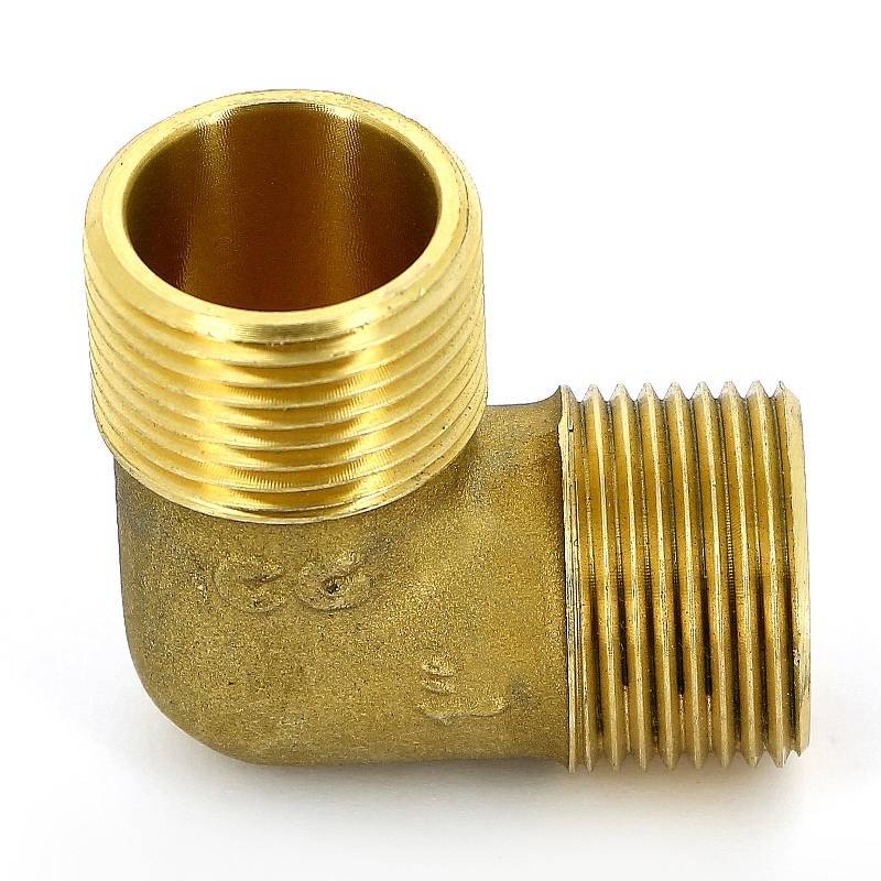 Угольник резьбовой Uni-Fitt 1 Н-Н латунный 613G4400