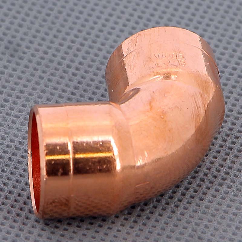 Угол двухраструбный 90 градусов пайка Viega 18 мм 100452