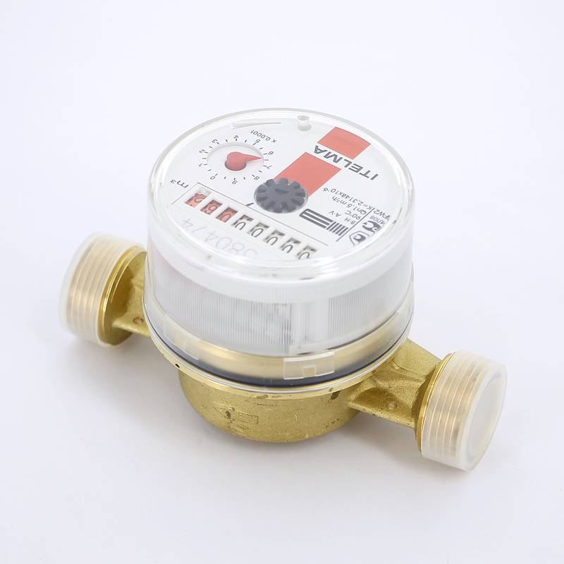 Счетчик горячей воды Итэлма Ду 15 110 мм 3/4 WFW20.D110