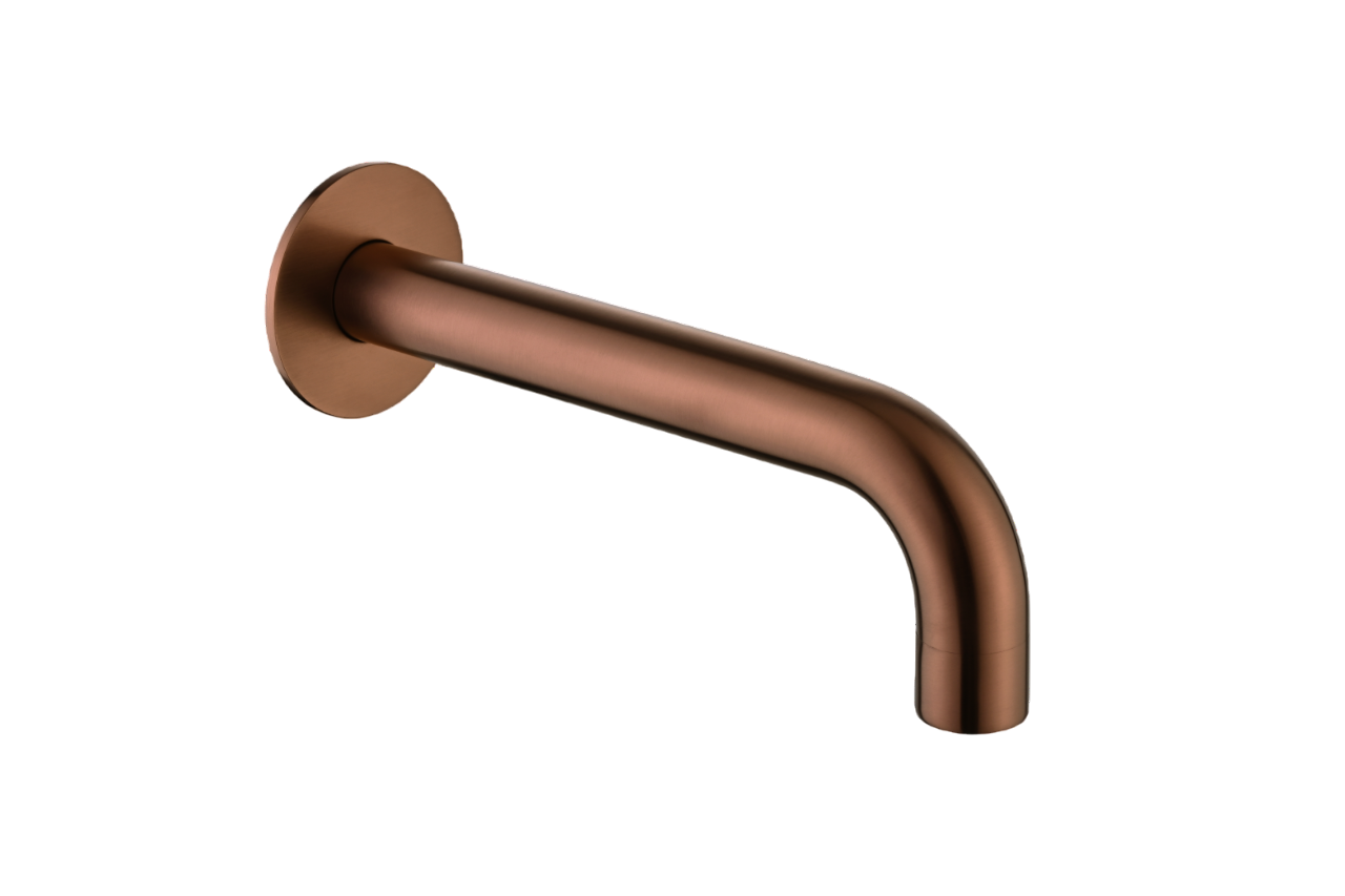 Излив настенный для ванны Boheme Fusion 6.2 см бронза брашированная 625-BRB