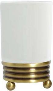 Стакан для зубных щеток настольный Boheme Hermitage бронза 10331