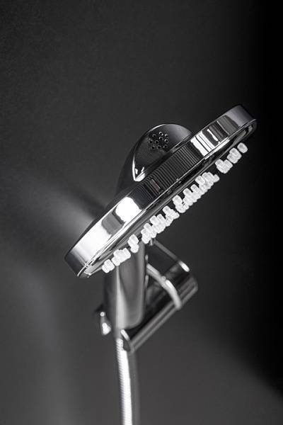 Душевая стойка с верхним душем Boheme Spectre gun metal 458-GM