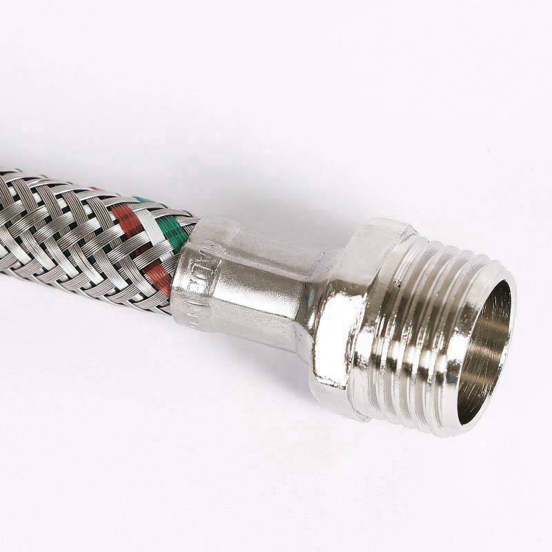 Гибкая подводка для воды Uni-Fitt 1/2 НВ 40 см нержавеющая сталь 501S2004