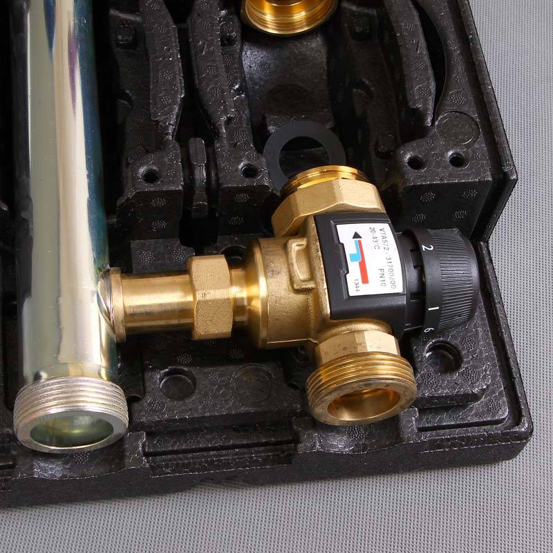 Насосно-смесительный модуль Watts HKF 8180 без насоса с 3-ходовым термостатическим клапаном 10027565