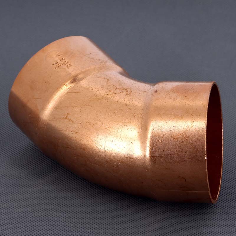 Угол двухраструбный 45 градусов пайка Viega 76.1 мм 144043