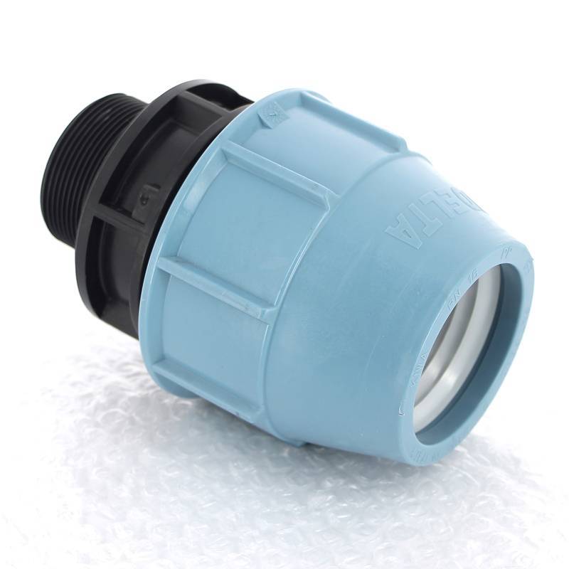 Муфта компрессионная Unidelta Deltone ПНД 63х2 НР 1003064007