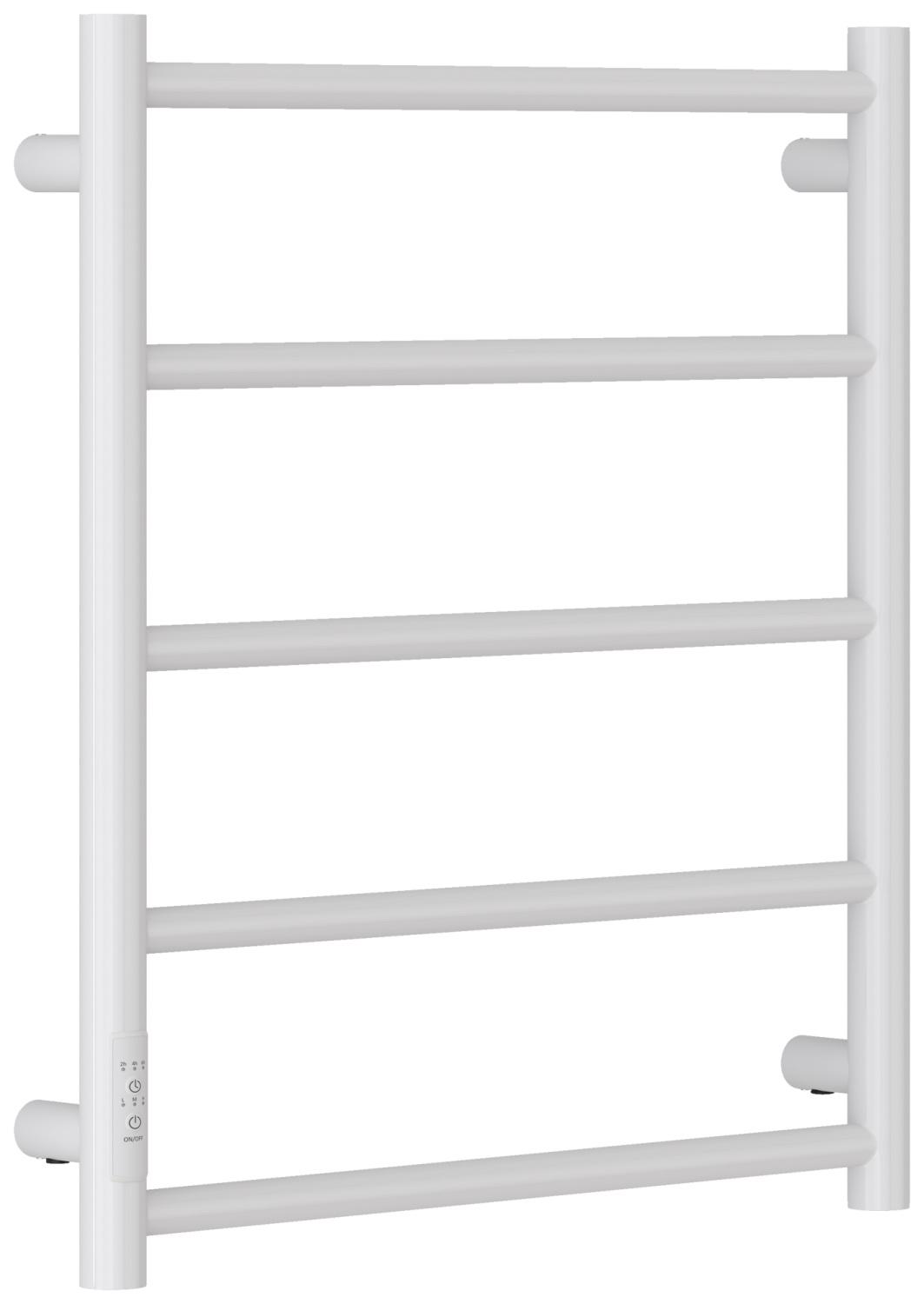 Полотенцесушитель электрический Стилье Формат 27 53.2х60 см прямая левое подключение белый глянцевый 12529-6050