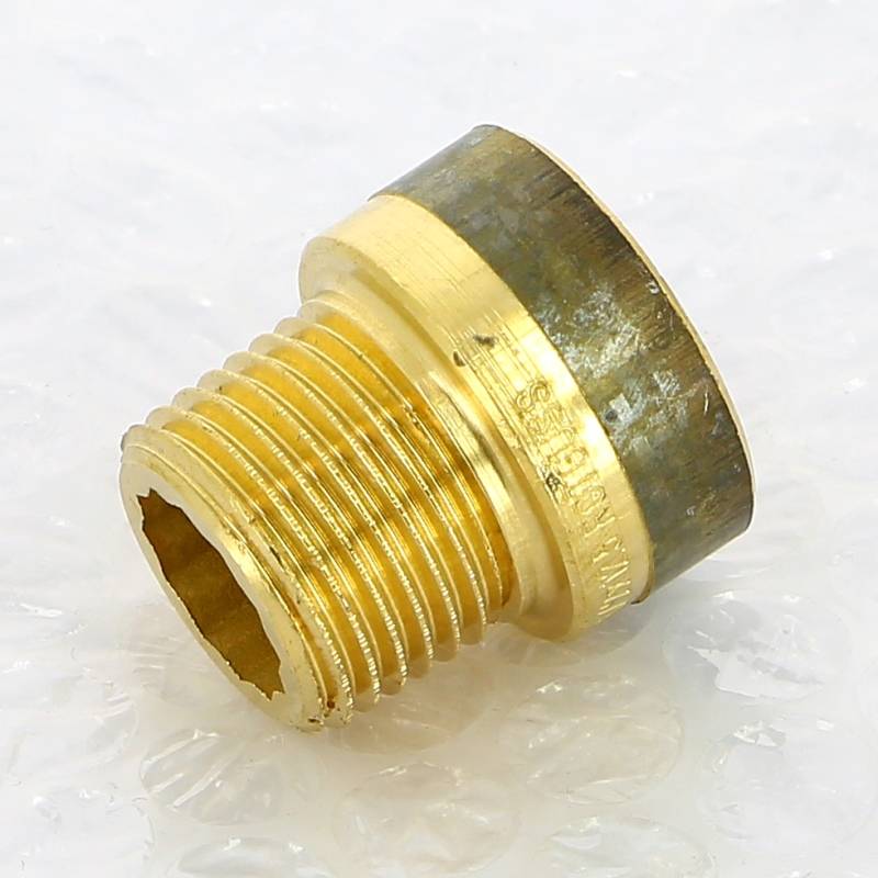 Удлинитель резьбовой НВ бронзовый Viega 1/2 x 12.5 мм 364854