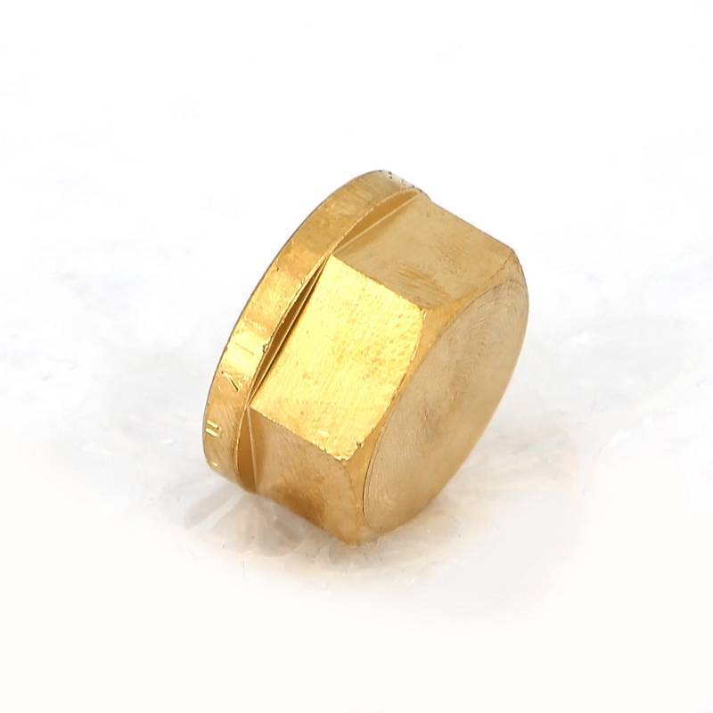 Заглушка резьбовая Viega 1/4 ВР бронза 319151