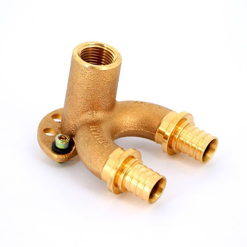 Водорозетка надвижная сдвоенная REHAU RAUTITAN 20x1/2x20 ВР латунь 131395