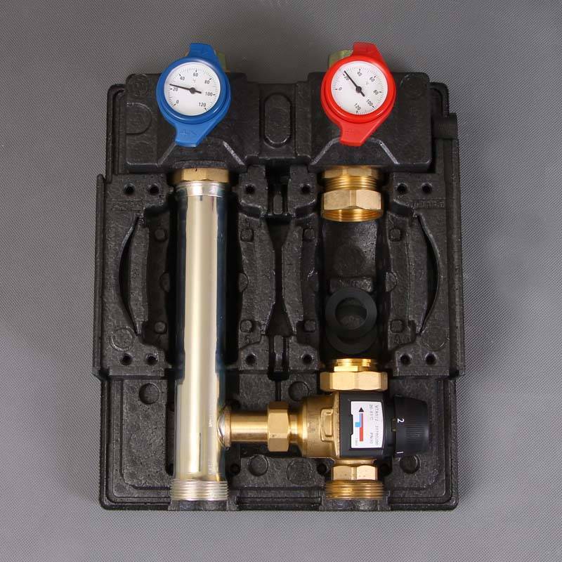 Насосно-смесительный модуль Watts HKF 8180 без насоса с 3-ходовым термостатическим клапаном 10027565