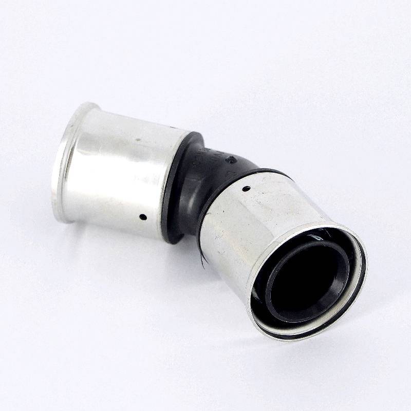 Угольник пресс HENCO 40х40 мм 45 градусов PVDF 27PK-4040