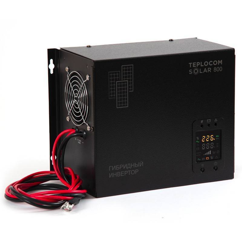 Инвертор солнечный Бастион TEPLOCOM SOLAR-800 555