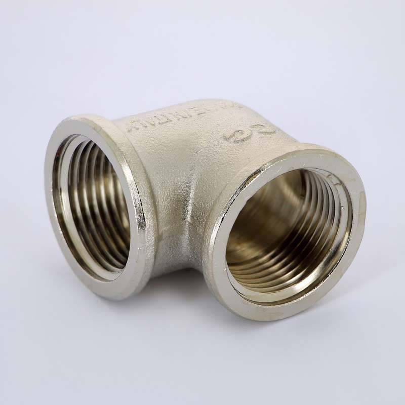 Угол 90° В-В никелированный Uni-Fitt 1 610N4400