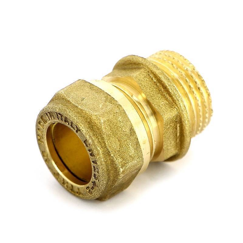 Муфта обжимная Tiemme 1100 15х1/2 наружная резьба 1100001