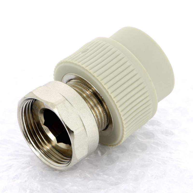 Муфта полипропиленовая FV-Plast с накидной гайкой и вварным патрубком 32x1 1/4 223032