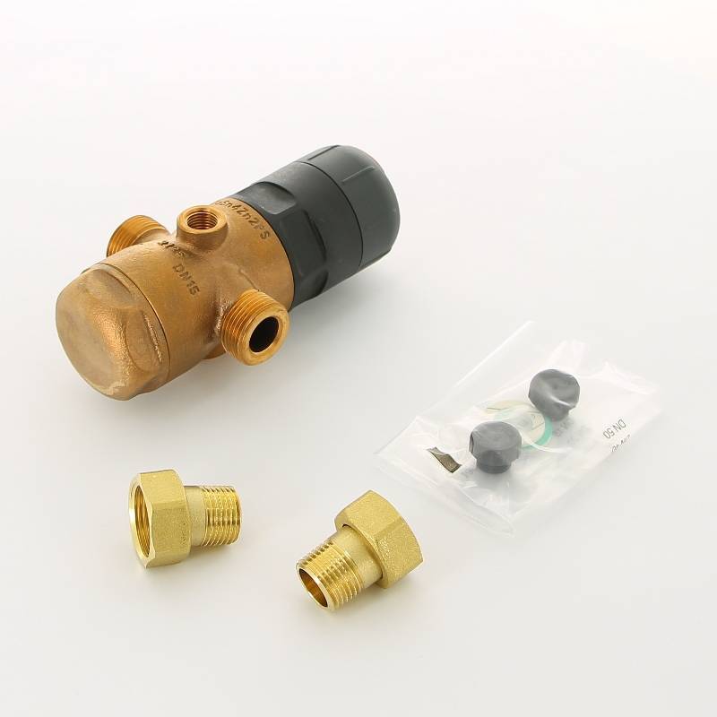 Редуктор давления BWT D1 Red 1/2 1.5-7 бар PN25 для горячей воды 125300283