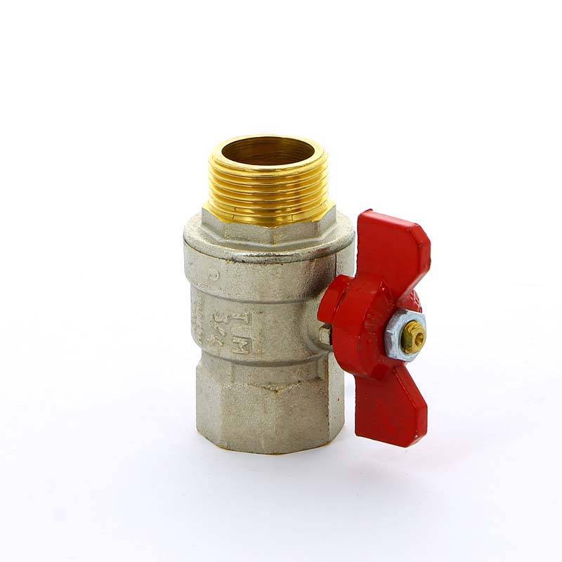 Кран шаровой Tiemme SCIROCCO НВ бабочка 3/4 2310006