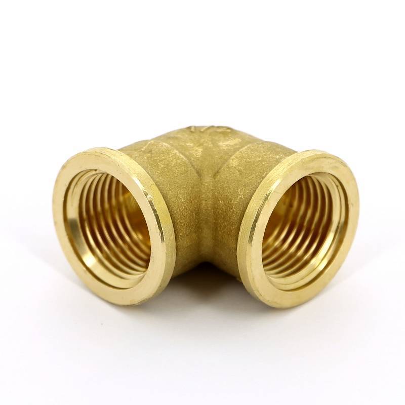 Угольник латунный Tiemme 1/2 ВР-ВР 1500018