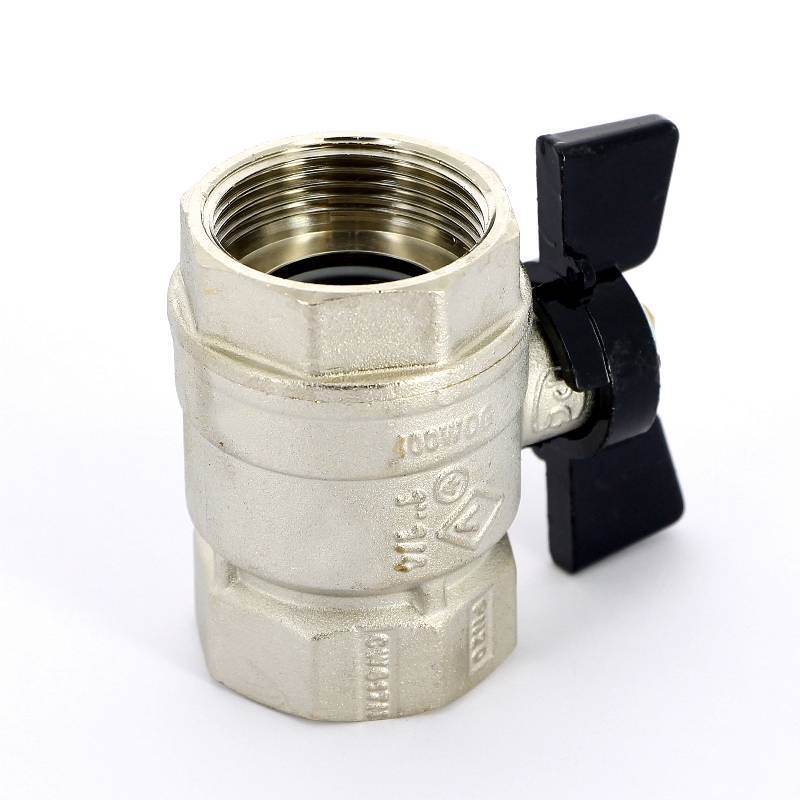 Кран шаровой Bugatti ARIZONA 1 1/4 ВВ бабочка 06020059