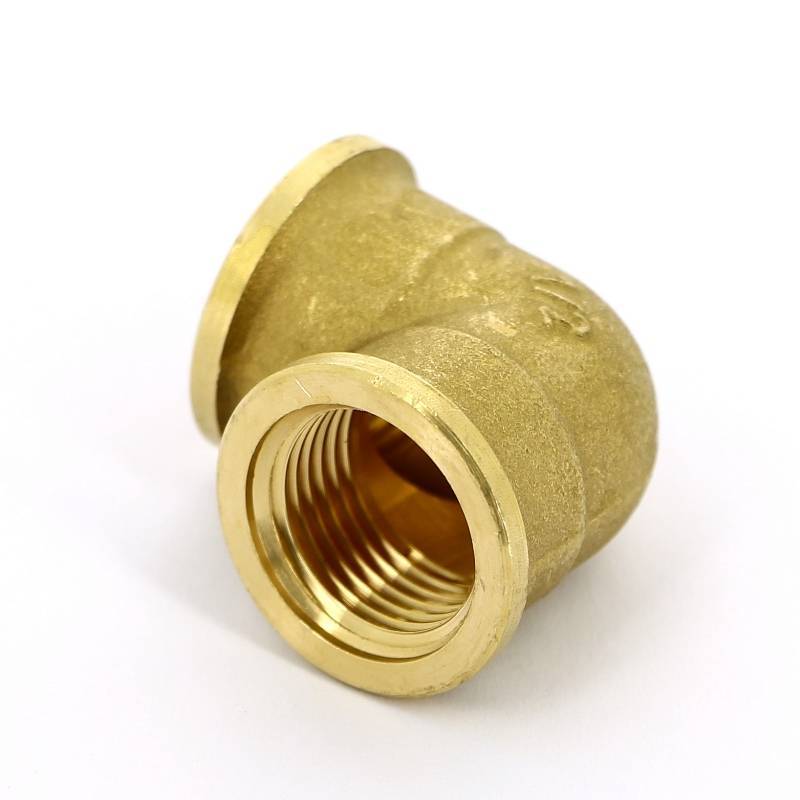 Угольник латунный Tiemme 1/2 ВР-ВР 1500018