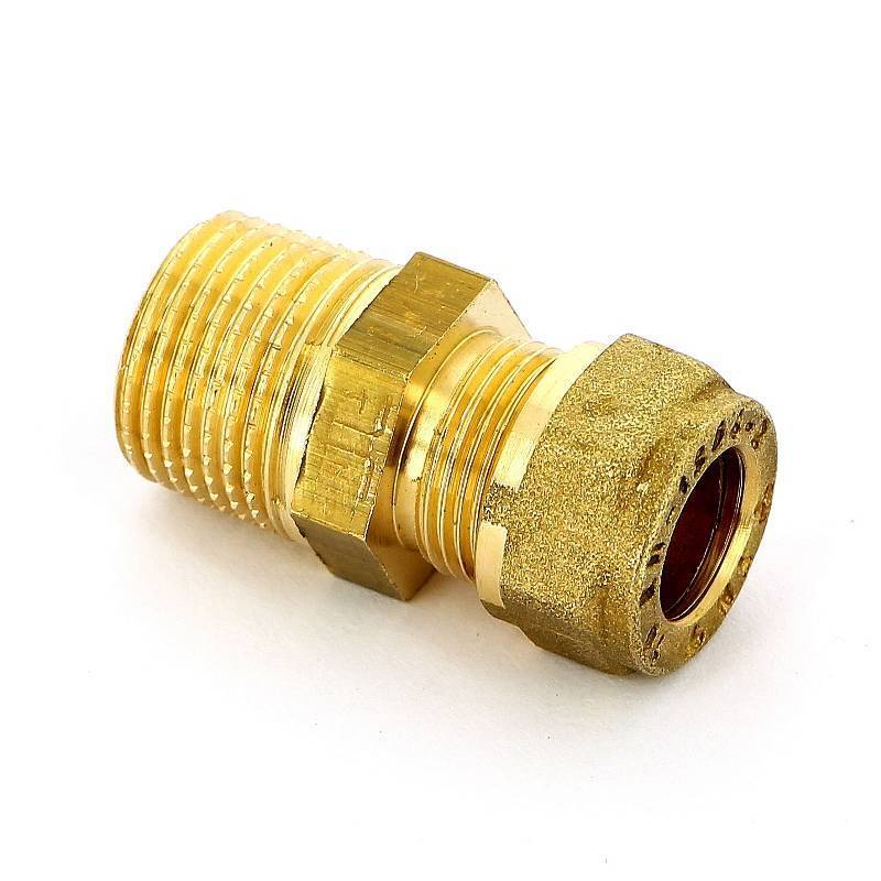 Муфта обжимная Tiemme 1000 10х3/8 наружная резьба 1000080