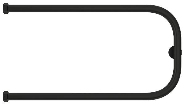 Полотенцесушитель водяной Сунержа П-образный 650x320 мм матовый черный 31-0003-3265